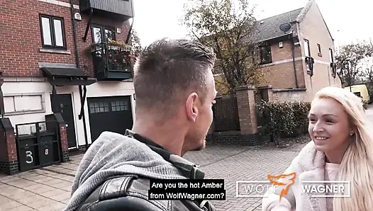 German Guy fucks Hot British Pornstar Amber Deen