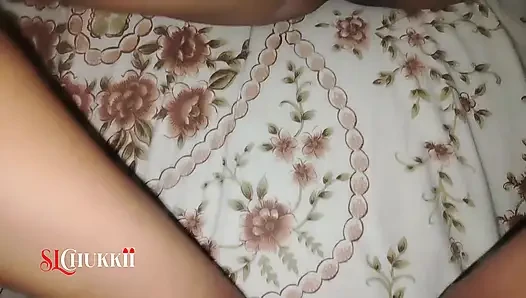 Hot Big-Ass Step Sister Sharing a Bed I Fuck Her Pussy