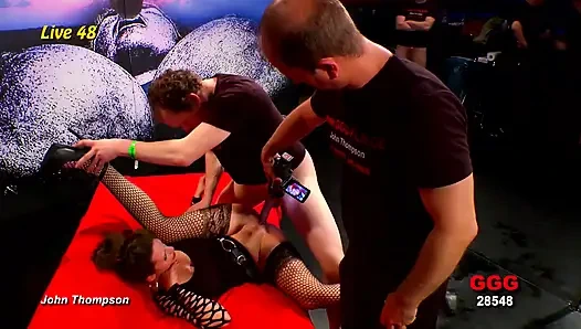 Ggg John Thompson - - Ateşli Hatunla Sert Sikilen Canlı 48 Vahşi Grup Seks