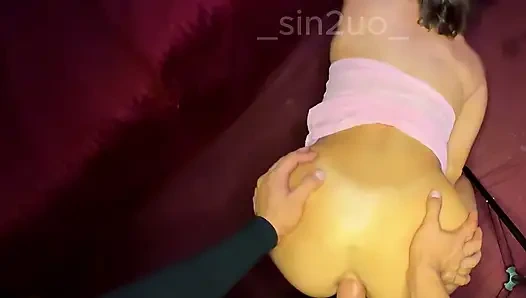 Part 2. I love spontaneity, I was going to cook food, but I couldn't. Stepson fucked me in anal, with an ending.