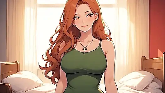 Konten Kartun AI Generated, video tanpa sensor gadis anime 18 tahun, animasi kartun 3d closeup oleh kiidzy animates