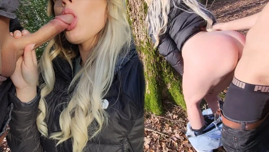 Having Fun Outdoor With Stranger Girl I Only Know From The Internet Deep In The Woods - Litclit69