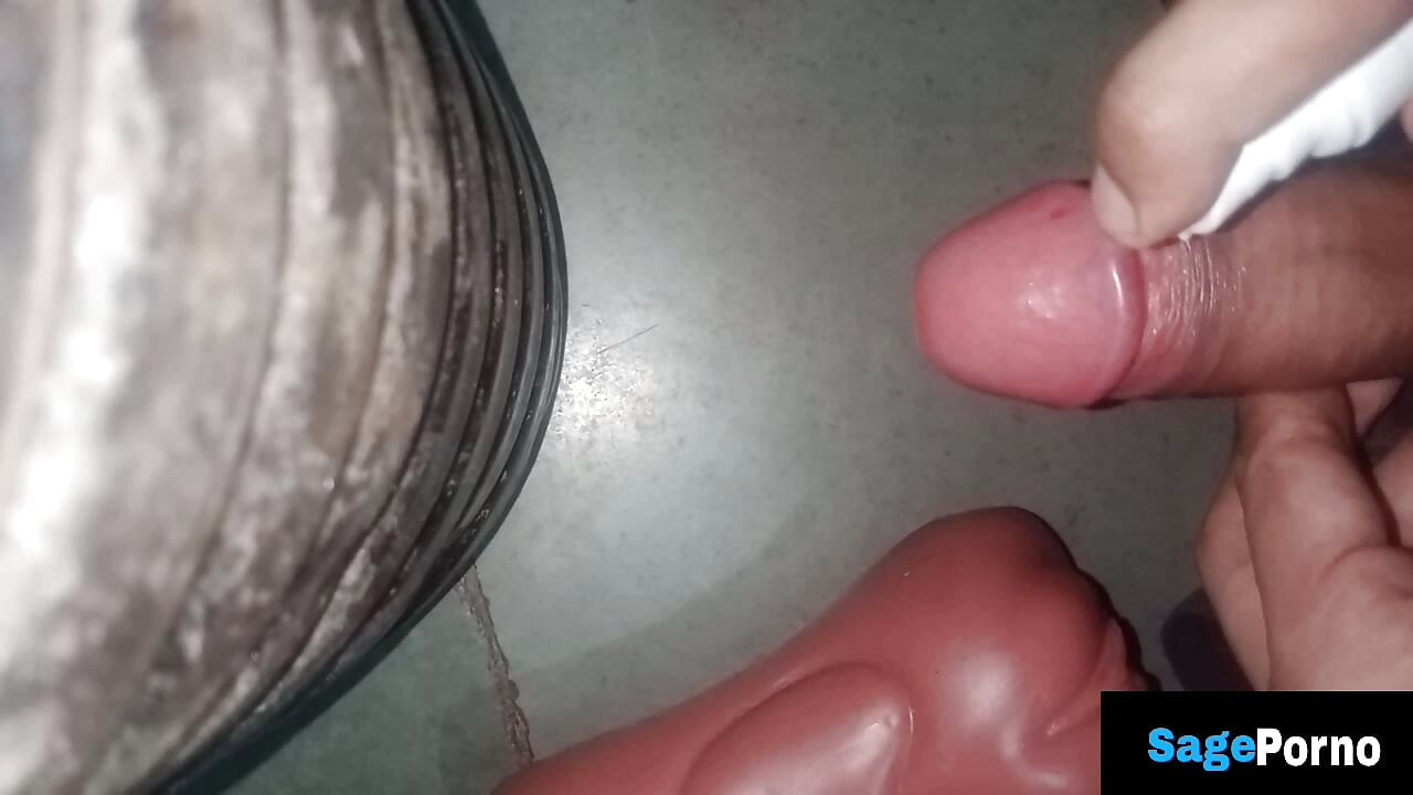 Desi Indian Cock Quenched Thirst From Silicone Pussy Part-4