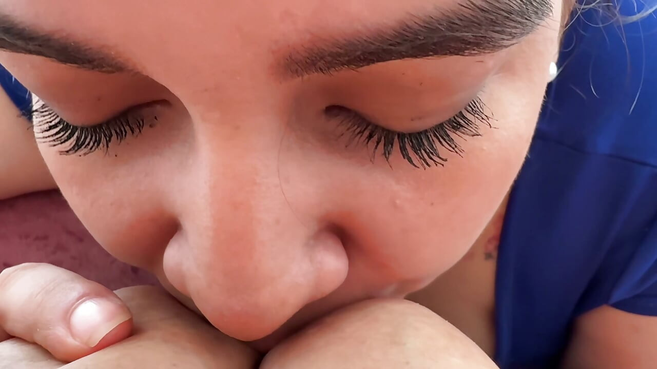 Stepsister’s Morning Temptation: Soft Touch & Erotic Milk Sharing