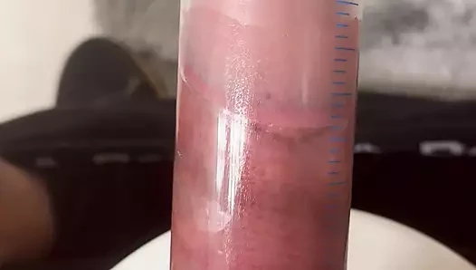 Pump porn video – Love to pump my cock
