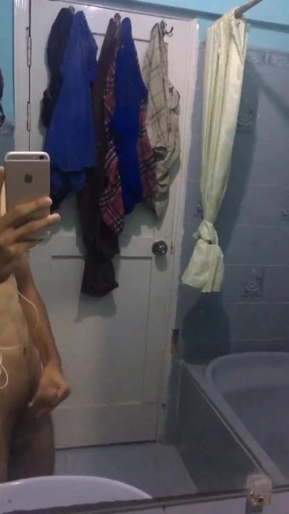 Young boy masterbating