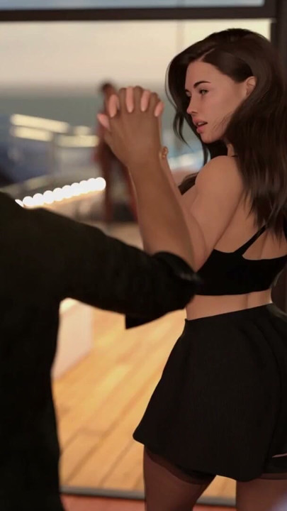 Cheating wife does erotic dance in front of her husband (cuckold hotwife) - Jazziuu | Clip 1