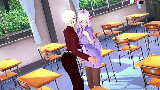 Rossweisse hampir merangkak aku lagi ngentot akeno - dxd ntr madness series