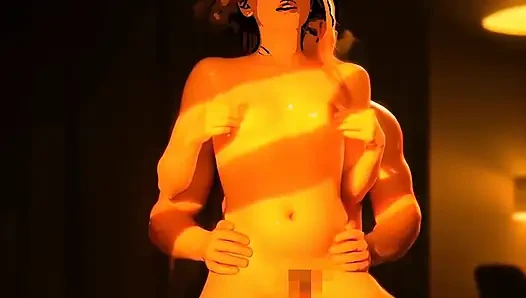 3D Hentai - Intense Doggy Style from Behind