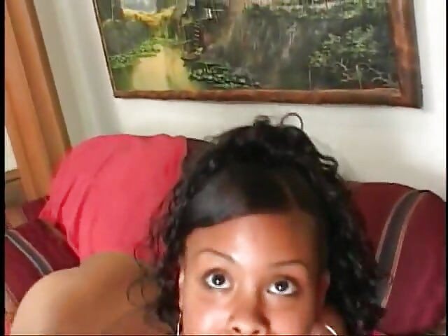 Black couple go balls deep during hot and furious sex action