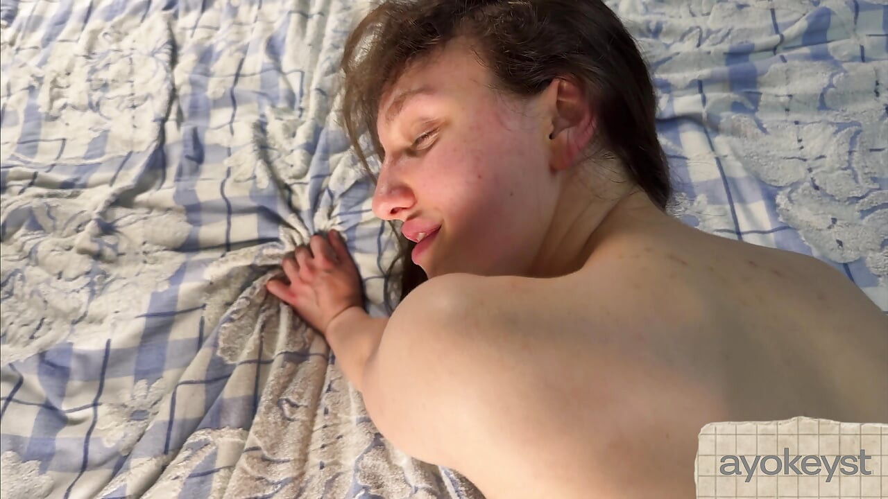 Stop working! Young horny girl demands to be fucked in the ass