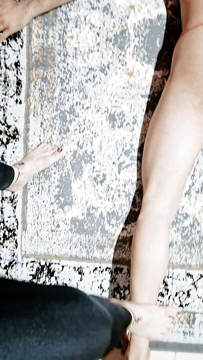 Disobedient Slave Punished with Brutal CBT and Trampling