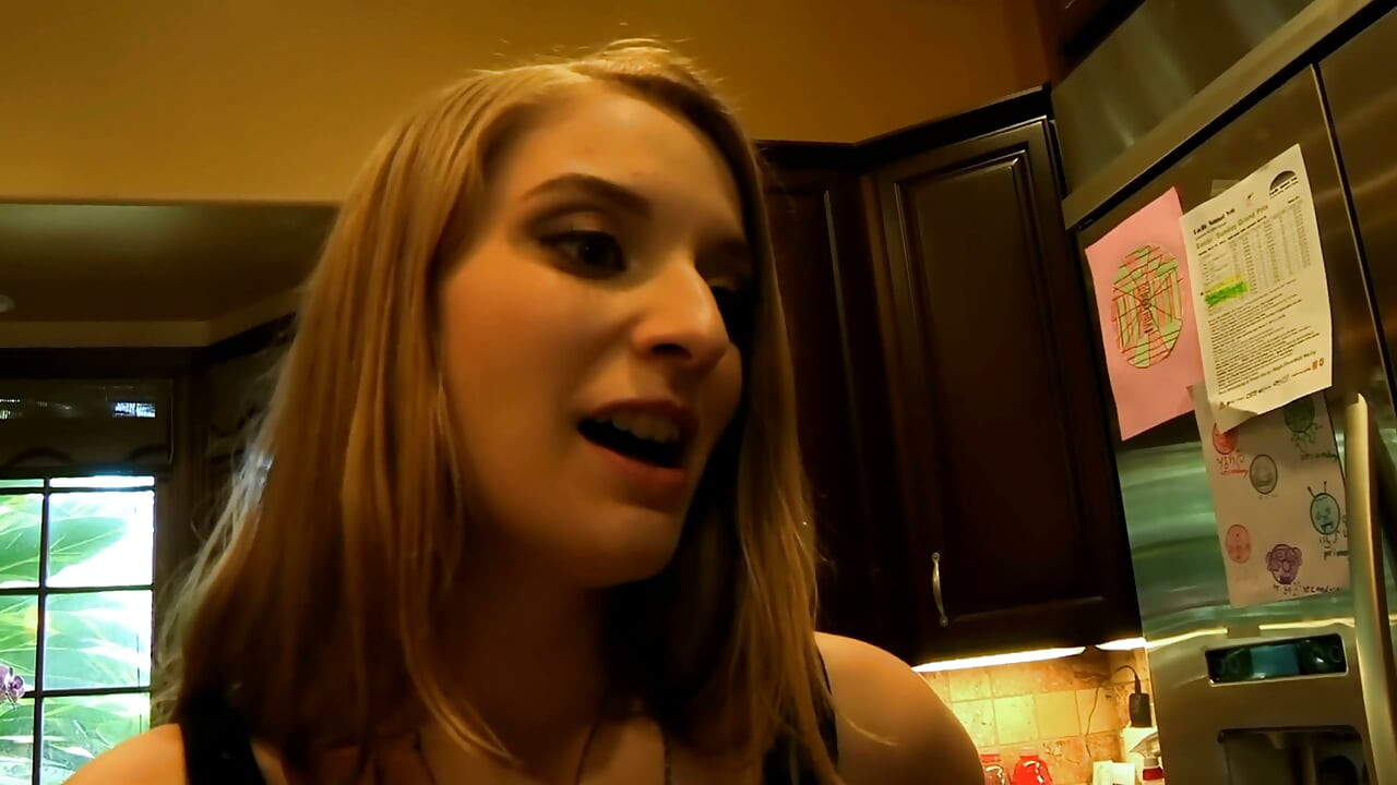 Licked Flat on the Kitchen Counter - Pale Redhead Finishes Under the Magic Wand in the Red Bed