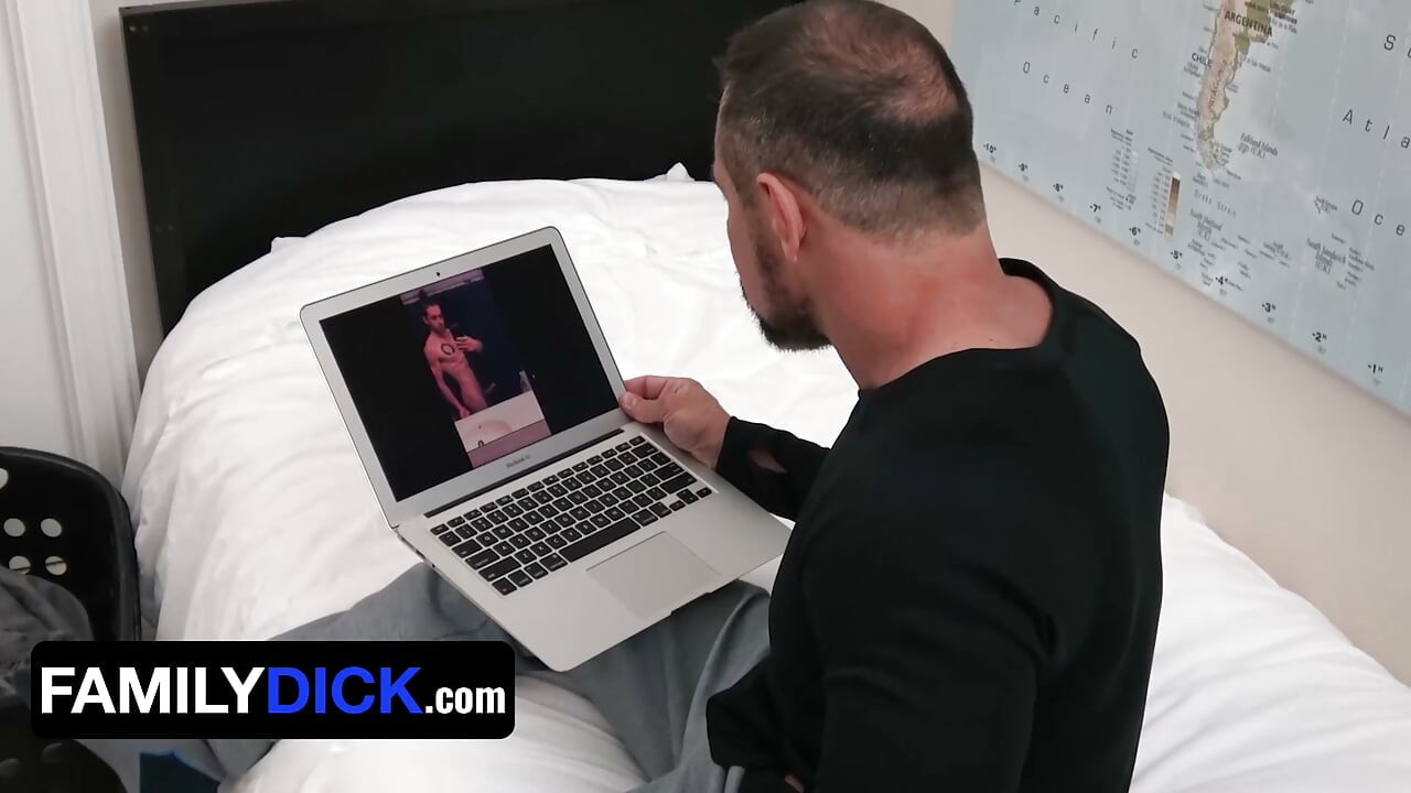 Familydick - Young Stud Taught How to Fuck by His Scruffy Older Stepdaddy