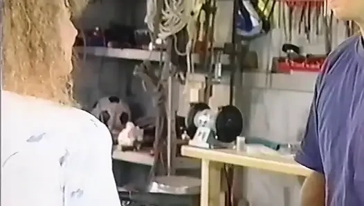 He Shows His Stepsister Where the Hammer Hangs