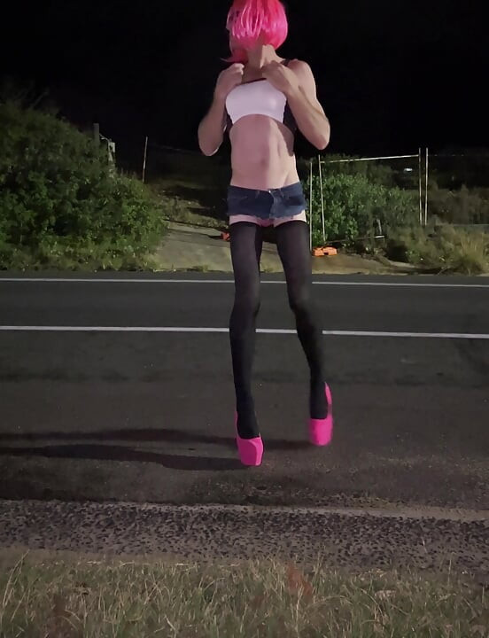 Méfait de minuit dans la nature