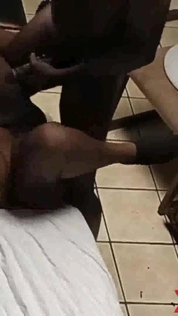 Powerful moment from "African American Ebony enJoi Da Pussy Butt Naked Model 03"