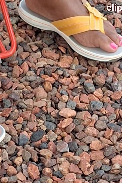 흑누나 밀프 샤인 허벅지 다리 N 예쁜 분홍색 발