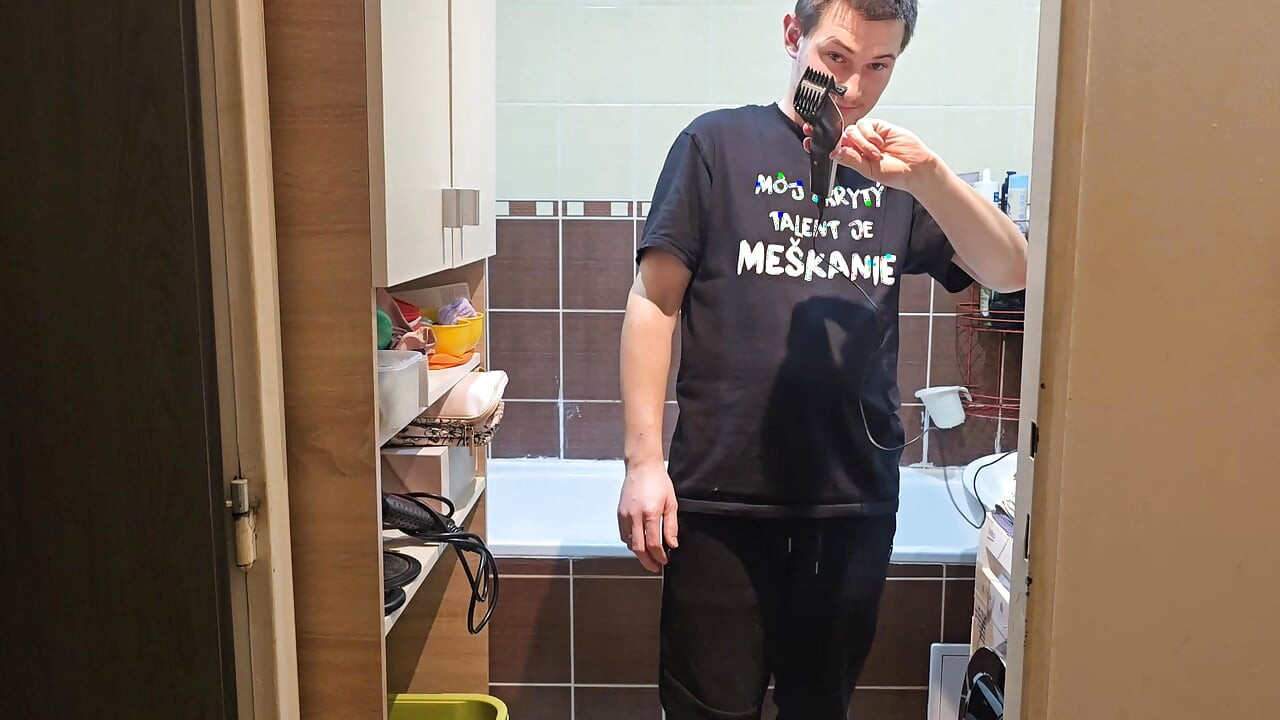 Complete Transformation - Haircut, Full Body Shave & Shower