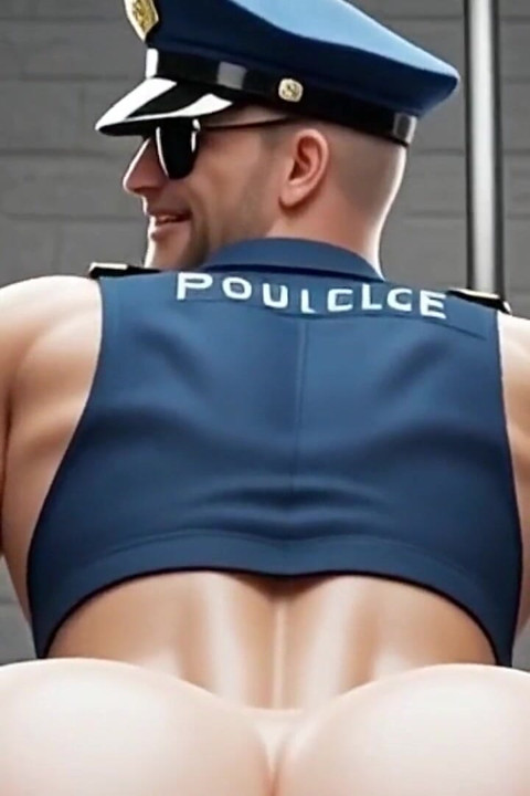New York Police Officer Engages in Anal Sex with His Partner at the Police Station Pt2. Gay Boy Hentai