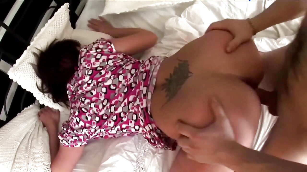 When big tits MILF Stepmom gets bored she gets fucked by a big dick fucker so
