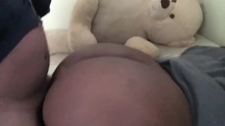 JIGGLY BIG BLACK BOOTY MILF GETS CREAMPIE DOGGYSTYLE