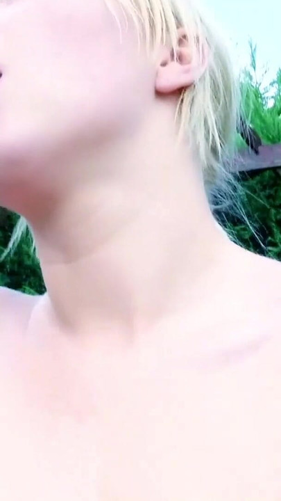 Must-share moment from "CUTE 18YO TWIN STEPSISTER HAS FIRST LESBIAN FUN IN GARDEN"