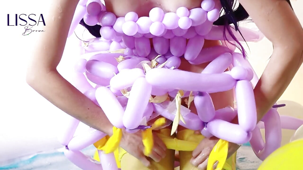 Inflatable Pool with Lots of Bubbles and Burlesque Pop Ballo