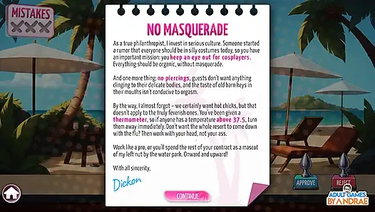 Ep3: Futa Zone: Lewd Control Walkthrough - Day 3 No Cosplayers Allowed