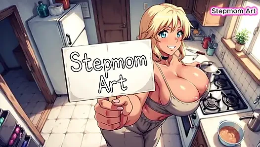 JOI Stepmom Hot Kitchen - Come with me 100% You'll cum - Dirty Talk