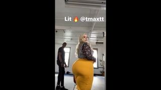 Plank reet, plus size pawg -model is gewoon dandy 03