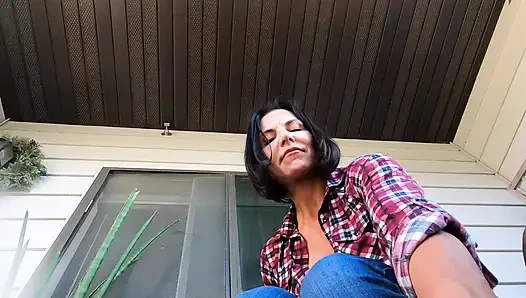 Face Spitting and Stomped Beneath My Sneaker (lights Out!) POV!!