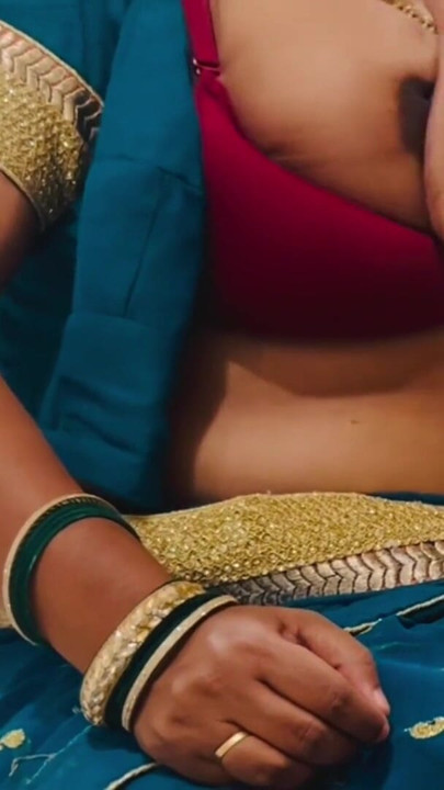 Beautiful Desi Indian bhabhi seduced by her brother-in-law, and fucked by his hard cock in standing doggystyle. | Clip 1
