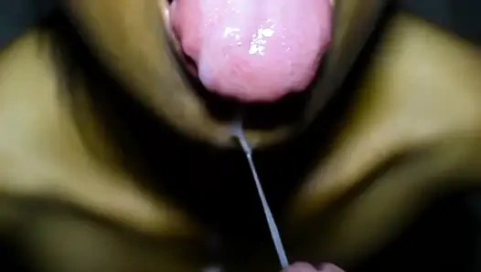 Very Sensual Blowjob From a Beautiful Mexican, They Fill Her Face with a Lot of Semen