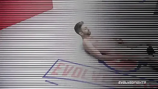 Gulat campuran Kaiia eve vs jay west
