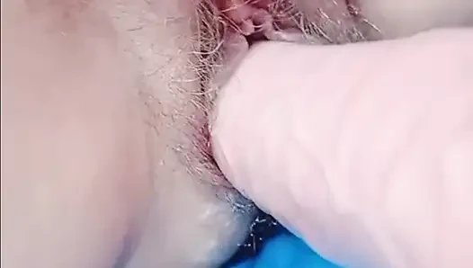 Sabrinahole, клубника, банан, сметана и новая гигантская игрушка, внутри ее сочного персика