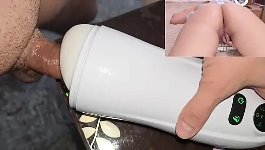 Webcam mit stiefschwester brachte mich in kürzester zeit zum kommen