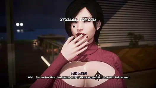 Ada Takes BBC Deep & Moans With Every Creampie