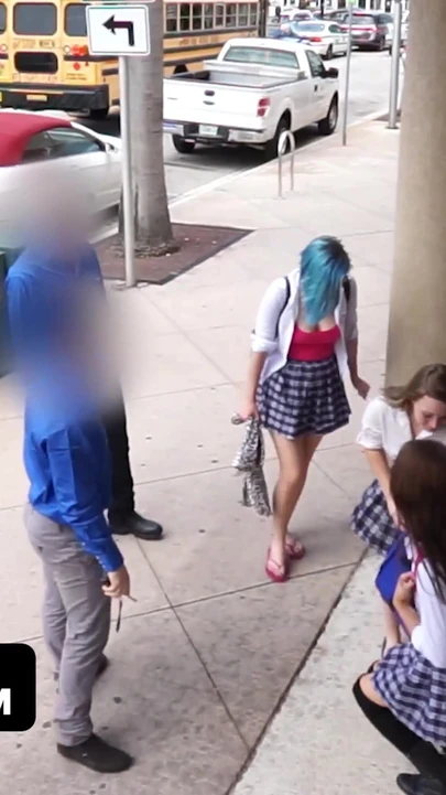 Epic moment from "Snobby Cheerleader Gets Fucked by Security Guard After Shoplifting Lip Gloss"