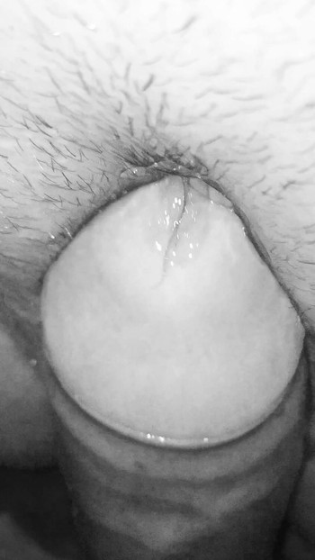 Captivating moment from "Painful anal failed, she only took half of the cock head, even so, her pussy won't stop leaking"