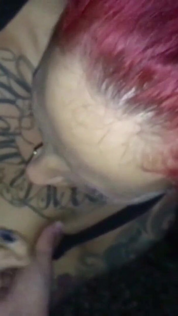 Emotional moment from "Real German Redhead Street Hooker Give Stranger Public Blow"