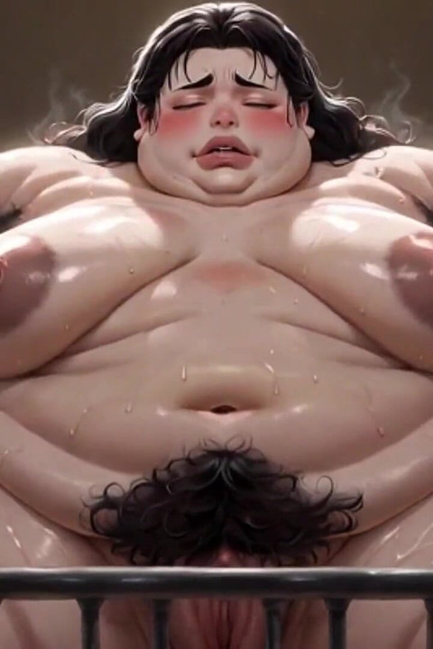 Obese BBW Tied on Bed - Extremely Horny & Needs Cum in Her Pussy