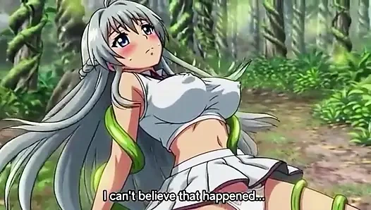 3D Hentai  Innocent Anime Girl Seduced & Fucked Hard by Lustful Plant Monster  Full Orgasm