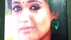 Kavya Madhavan Indische Mallu -actrice heet sperma eerbetoon