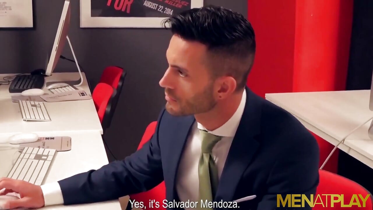 MENATPLAY - Classy Andy Star and Salvador Mendoza anal fuck