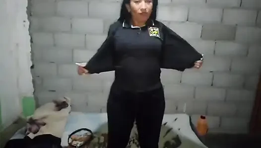 Latina Brunette with a Big Ass Ends up Masturbating Making You Scream with Pleasure