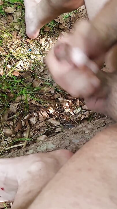 I'm Walking Through the Woods Naked. Looking for a Place to Jerk off!