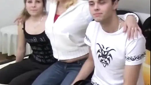 Nympho Bitch Getting Her Holes Stretched Wide Open