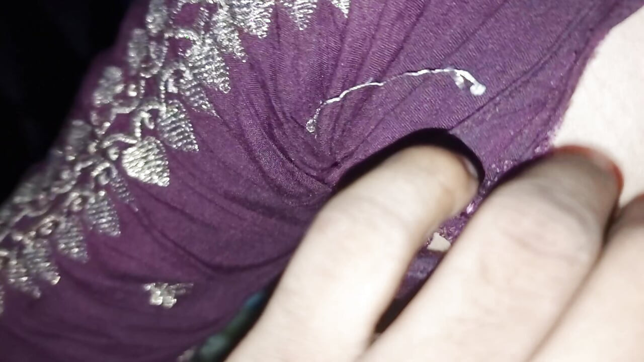 she playing my dick in midnight with her boobs