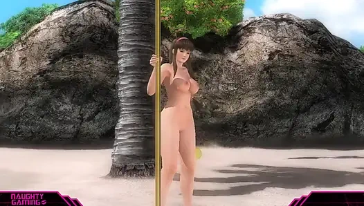 Dead Or Alive 5 Последний мод с круглым шестом и танец